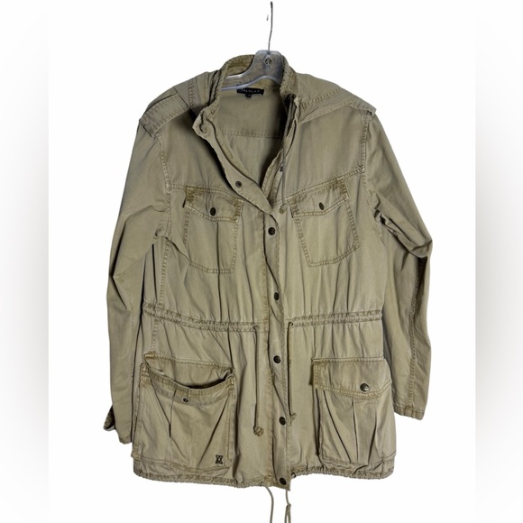 Talula Beige Utility Jacket - Picture 2 of 4